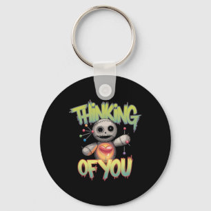 Voodoo-doll Cute Dark Humour Love Sarcasm Hex _10 Key Ring