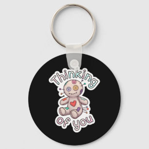 Voodoo-doll Cute Dark Humour Love Sarcasm Hex _12 Key Ring