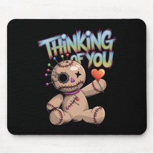 Voodoo-doll Cute Dark Humour Love Sarcasm Hex _6 Mouse Mat