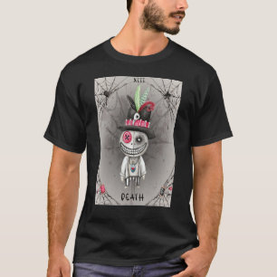 Voodoo Doll Death Major Arcana Tarot Card 13 Creep T-Shirt