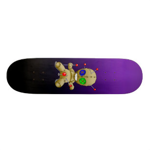Voodoo doll skateboard