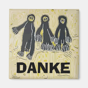 Voodoo Doll, THANKS, Personalize Magnet