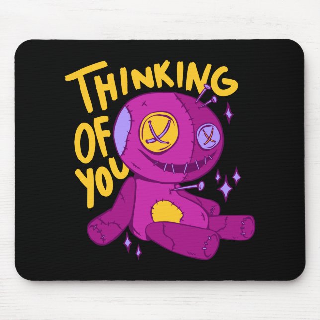 Voodoo Doll - THINKING OF YOU Mouse Mat (Front)