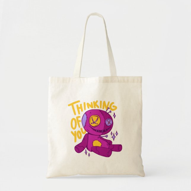 Voodoo Doll - THINKING OF YOU Tote Bag (Front)