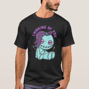 Voodoo Doll Thinking Of You Voodoo  Pastel Goth T-Shirt