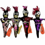 Voodoo Dolls Standing Photo Sculpture<br><div class="desc">4 standing Voodoo dolls design by Denise Alvarado.</div>