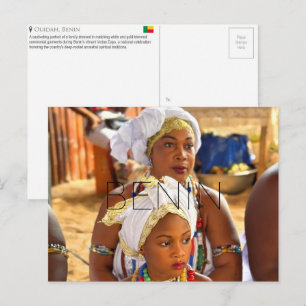 Voodoo Festival, Ouidah, Benin Travel Postcard