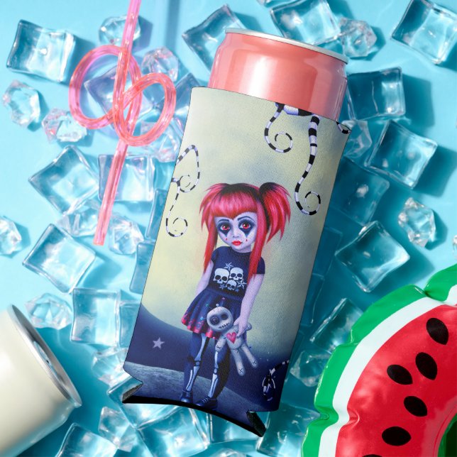 Voodoo Halloween Seltzer Can Cooler (In Situ Summer)