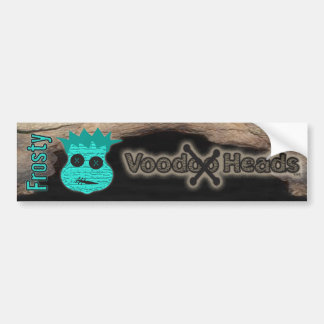 Voodoo Heads ~ Cave Bumper Sticker