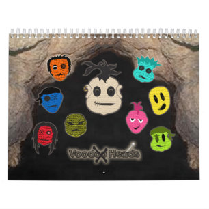 Voodoo Heads ~ Cave Calendar