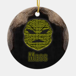 Voodoo Heads ~ Cave Ceramic Tree Decoration