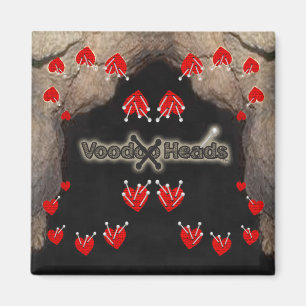 Voodoo Heads ~ Cave Magnet