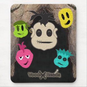 Voodoo Heads ~ Cave Mouse Mat