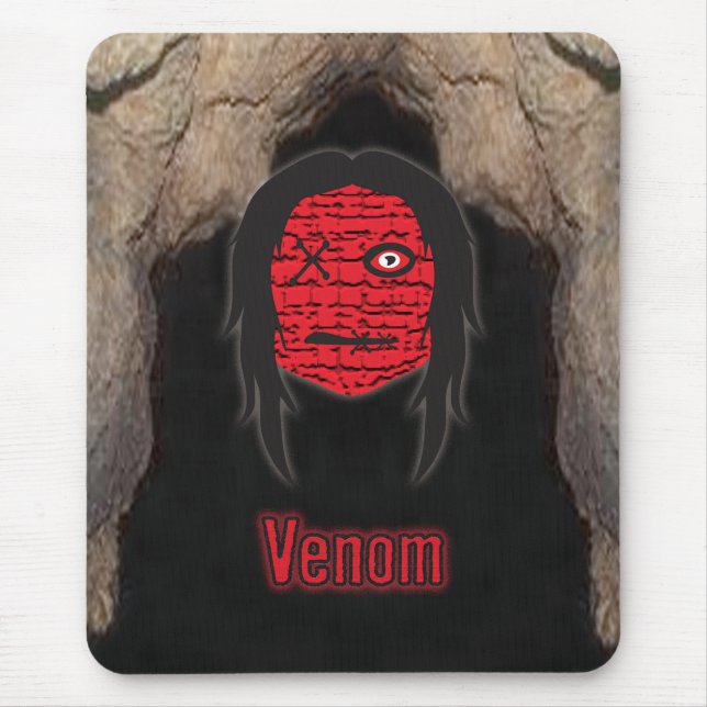 Voodoo Heads ~ Cave Mouse Mat (Front)