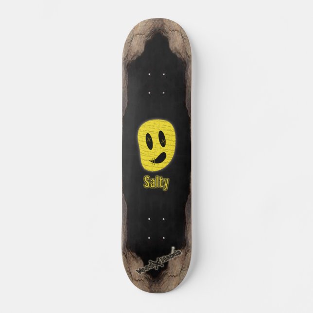 Voodoo Heads ~ Cave Skateboard (Front)