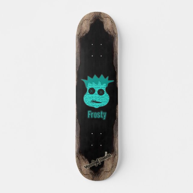 Voodoo Heads ~ Cave Skateboard (Front)