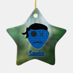 Voodoo Heads ~ Swamp Ceramic Tree Decoration