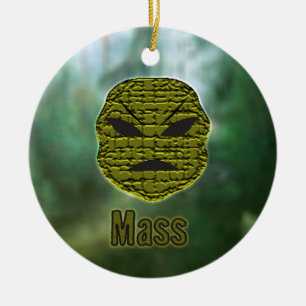 Voodoo Heads ~ Swamp Ceramic Tree Decoration