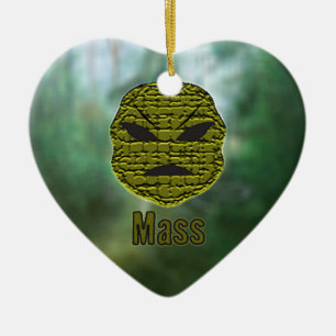 Voodoo Heads ~ Swamp Ceramic Tree Decoration