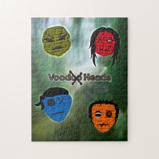 Voodoo Heads ~ Swamp Jigsaw Puzzle