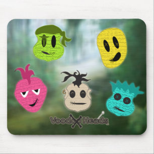 Voodoo Heads ~ Swamp Mouse Mat