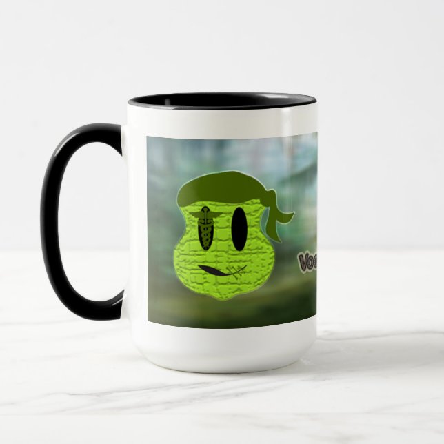 Voodoo Heads ~ Swamp Mug (Left)