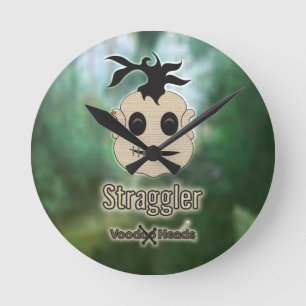 Voodoo Heads ~ Swamp Round Clock