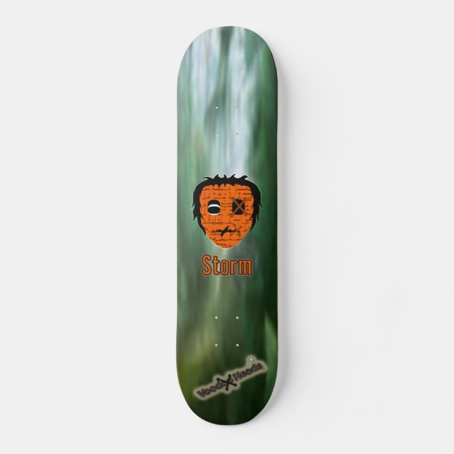 Voodoo Heads ~ Swamp Skateboard (Front)