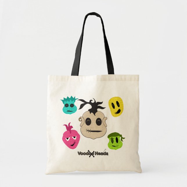 Voodoo Heads Tote Bag (Front)