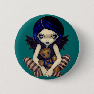 "Voodoo In Blue" Button
