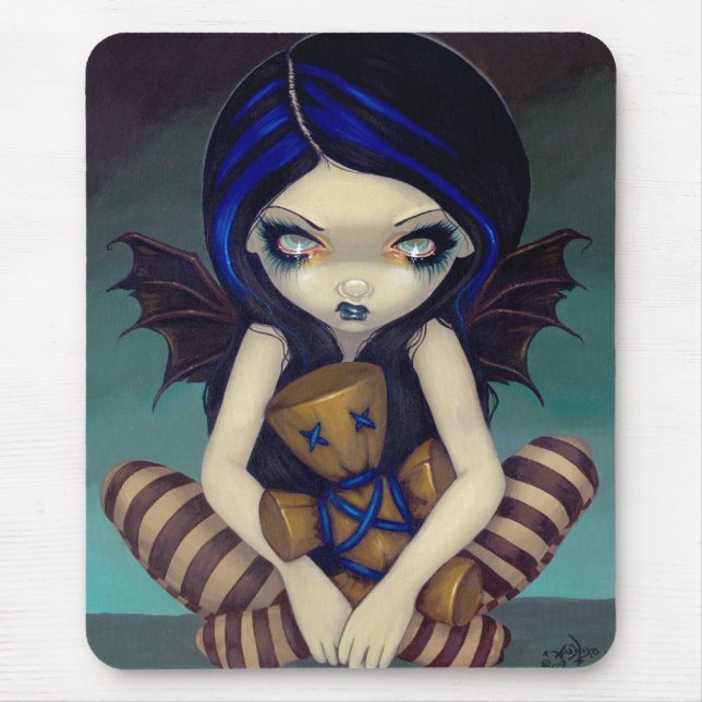 "Voodoo in Blue" Mousepad (Front)