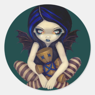 "Voodoo In Blue" Sticker
