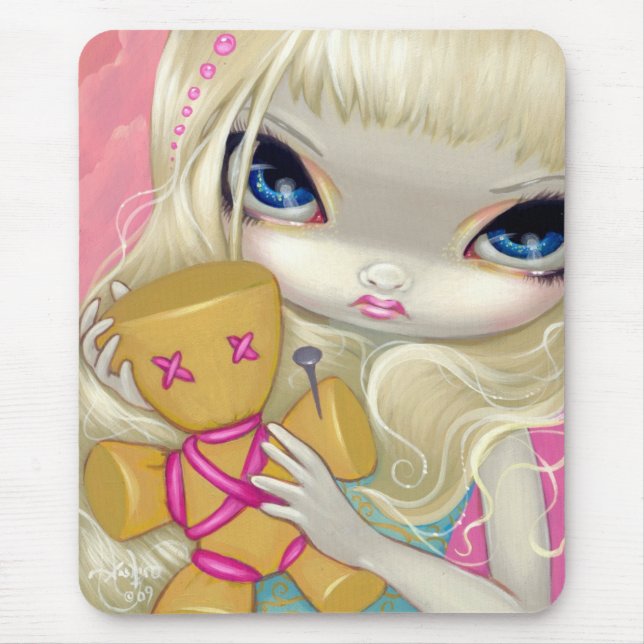 "Voodoo in Pink" Mousepad (Front)