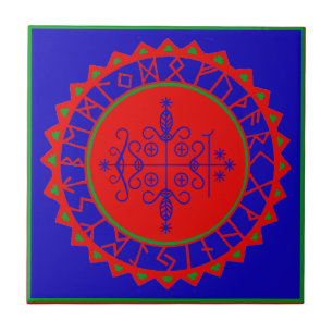 VooDoo Magik - Papa Legba Tile