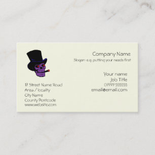 Voodoo party supplies business card
