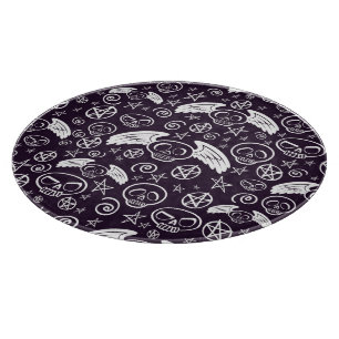 "Voodoo" Pattern Cutting Board