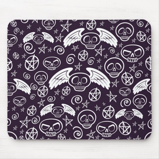 "Voodoo" Pattern Mouse Mat (Front)