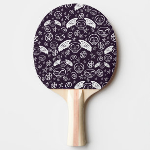 "Voodoo" Pattern Ping Pong Paddle