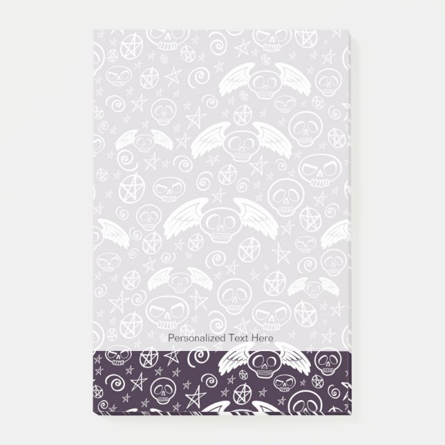 "Voodoo" Pattern Post-it Notes (Front)