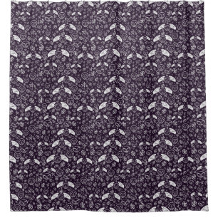 "Voodoo" Pattern Shower Curtain