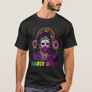 Voodoo Queen Magic Mardi Gras T-Shirt
