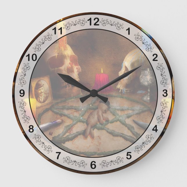 VooDoo - The power of Voodoo Large Clock (Front)