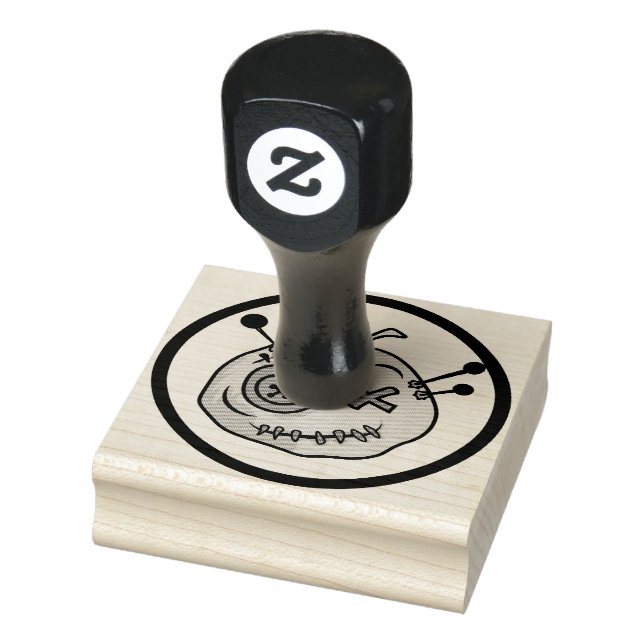 Voodoo Toke Inkt Stamp 2.5" x 2.5" + Handle (Stamp)