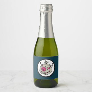 Voodoo Token Mini Sparkling Wine Bottle Label