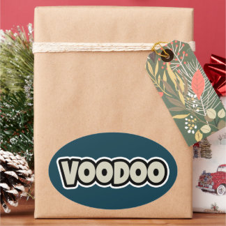 Voodoo Token Small 4" x 4" Vinyl Sticker