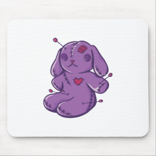 Voodoo Toy - Halloween Bunny Mouse Mat
