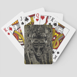 Voodoo Tribal Playing Cards - Black Magic