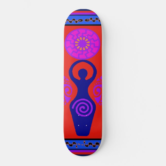 VooDoo Triple Goddess Skateboard (Front)