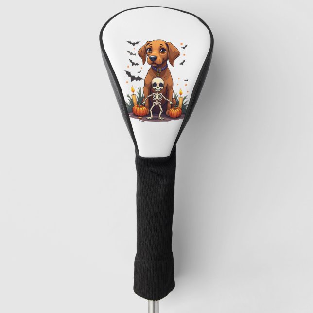 Voodoo Vizsla Dog Golf Head Cover (Front)