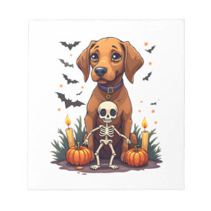 Voodoo Vizsla Dog Notepad